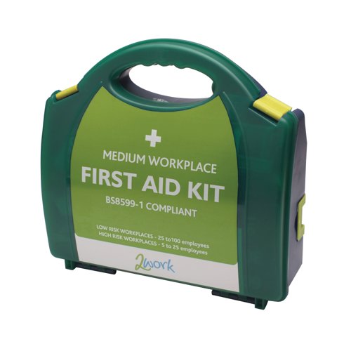 2Work Medium BSI First Aid Kit