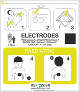 Schiller FRED Easyport & DefiSign LIFE Paediatric Electrode Pads
