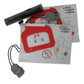 Physio-Control Charge-Pak Charging Stick and Two Sets of QuickPak Adult Electrode Pads