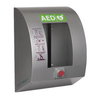 Sixcase SC1310 Indoor Defibrillator Cabinet with Push Button (Grey)
