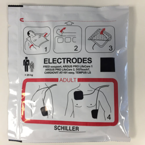 Schiller FRED Easyport Electrodes (Not Pre-Connected)